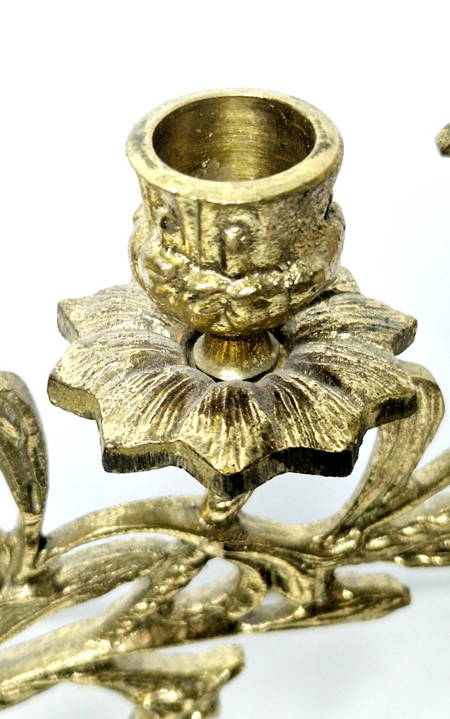 烛台 - 镀金青铜 - Oogstkandelaar #4.3