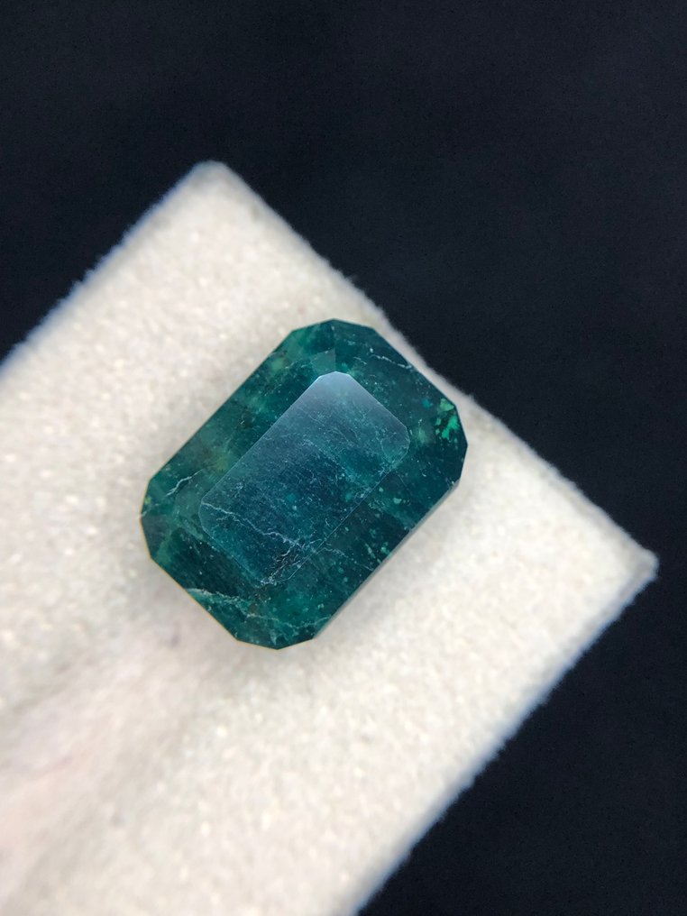 没有保留价 - 1 pcs  绿色 混合宝石  - 12.18 ct - 国际有色宝石协会（ICA GemLab） - 天然的 Hauyne #2.1