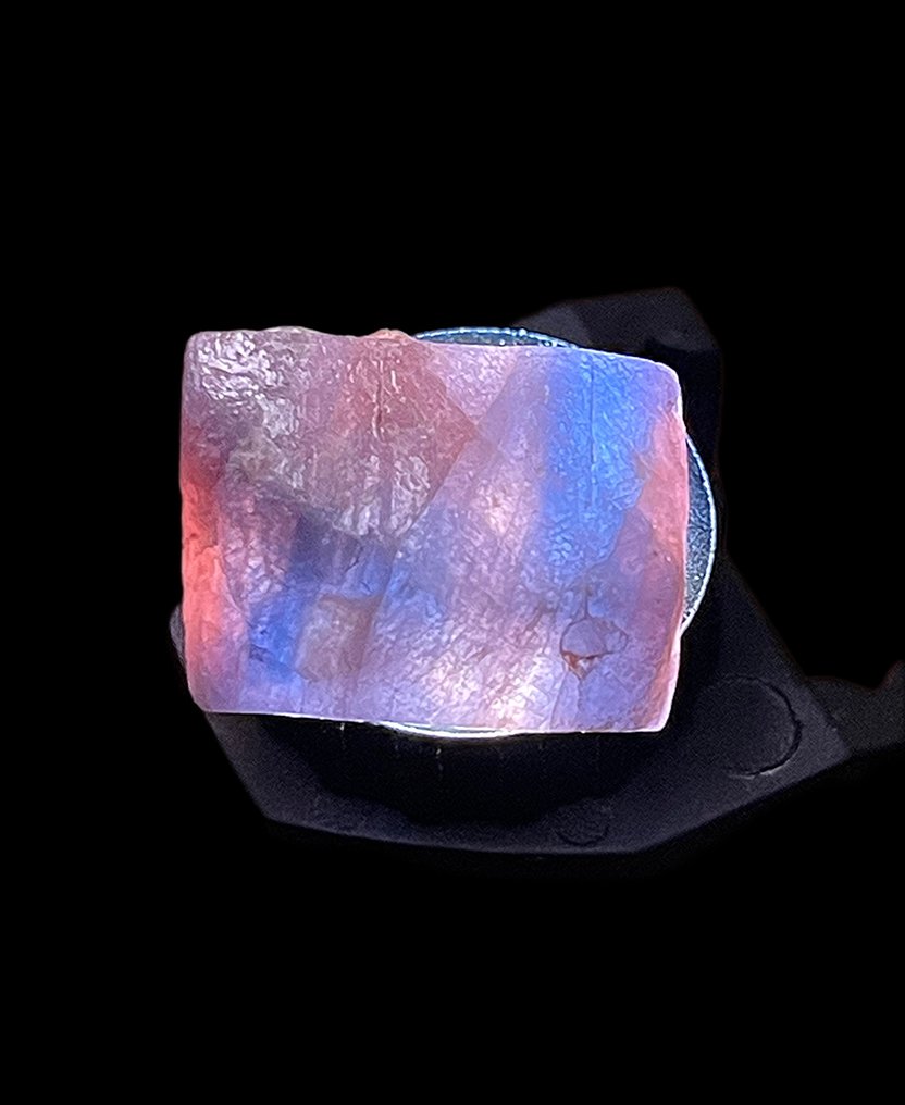 Ζαφείρι Εντυπωσιακός σμαράγδι Padparadscha. Πρωτότυπο, πλήρες κρύσταλλο %100 ειδικό τεμάχιο. 53,51 καράτια. - Ύψος: 21 mm - Πλάτος: 18 mm- 10.7 g #4.3