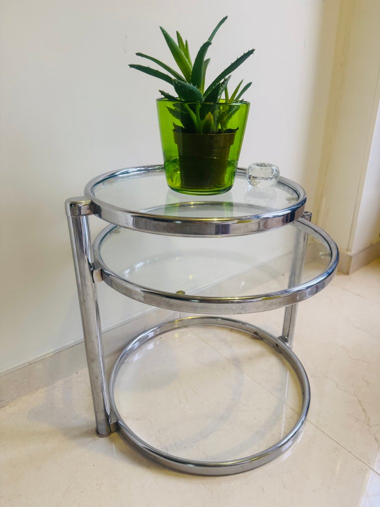 咖啡桌 - 玻璃, 不锈钢 #1.0