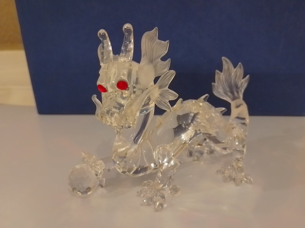Swarovski - Άγαλμα, SCS - Annual Edition 1997 - Dragon - 208398 - Box + Certificate - 0 cm - Κρύσταλλο - 1997 #1.0
