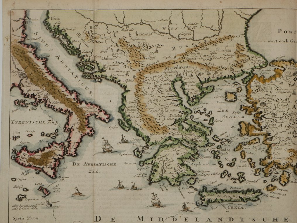 Izrael - Északi-tenger térség; Daniel Stoopendaal - De beschrijving van de Reysen Pauli.. - 1716 #2.1