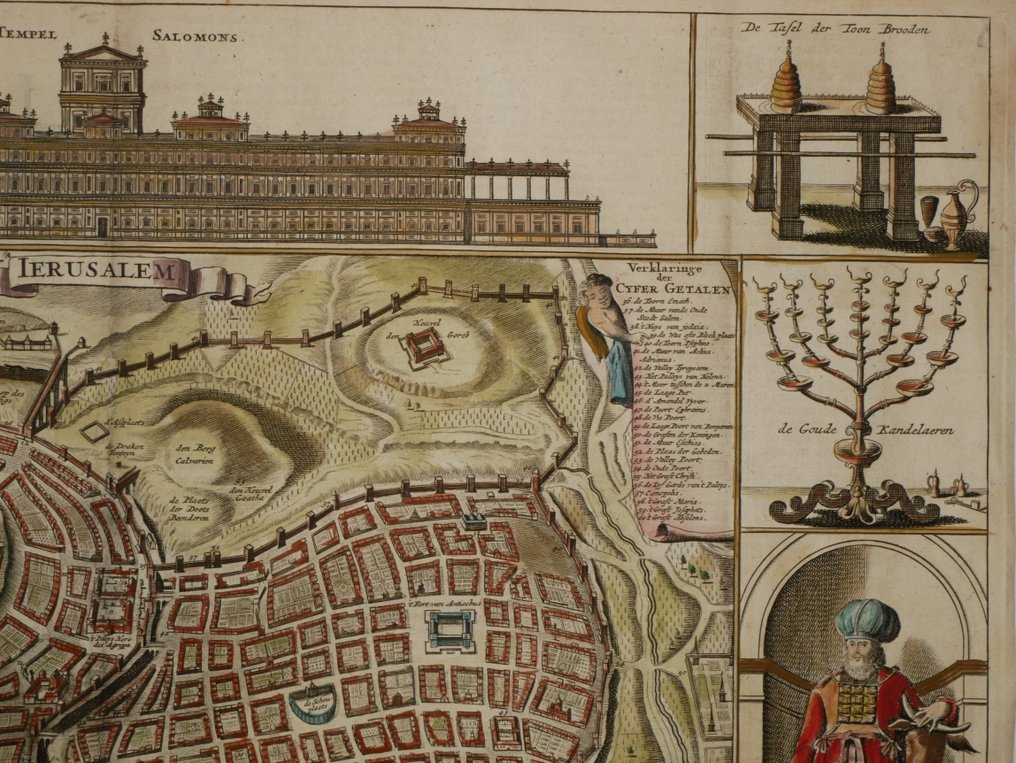 以色列 - 耶路撒冷; D. Stoopendaal - Jerusalem - 1716 #3.2