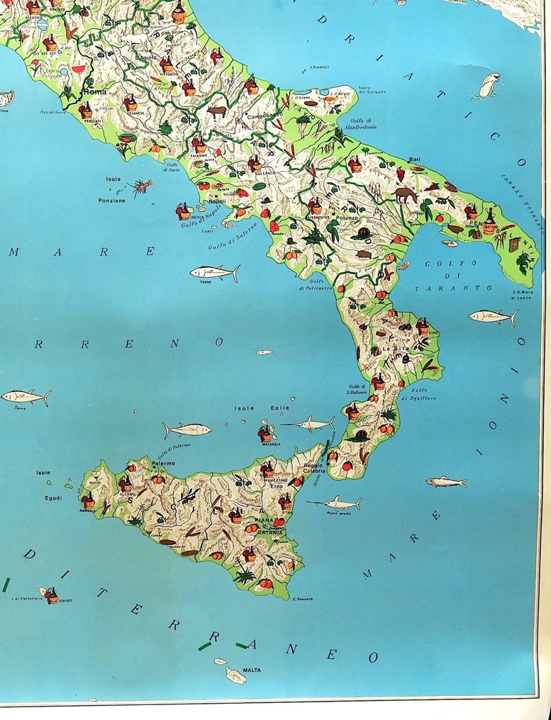 Europe - Italy; B. Ghigi - Italia prodotti agricoli - 1961-1980 #3.2