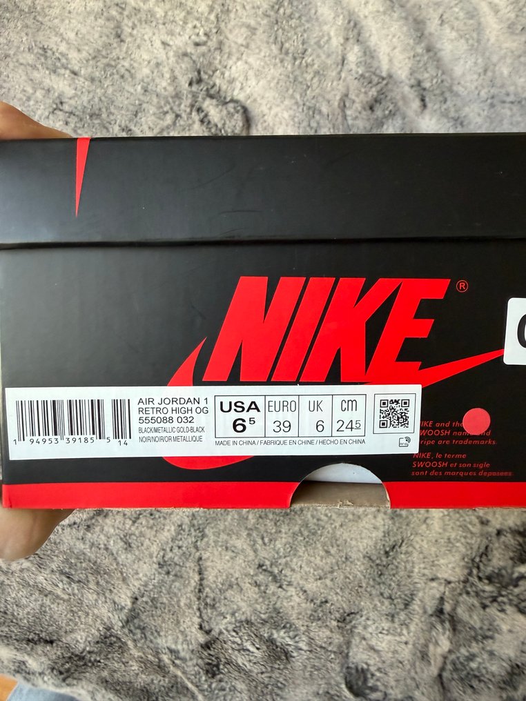 Nike - Air Jordan 1 High, EU 39 - Ténis #2.1