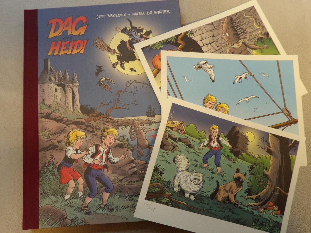 Dag en Heidi - Luxe trilogie - Saga uitgaven - met 3x ex-libris - 1 x luxe hc - 第一版/重印 - 2006 #1.0