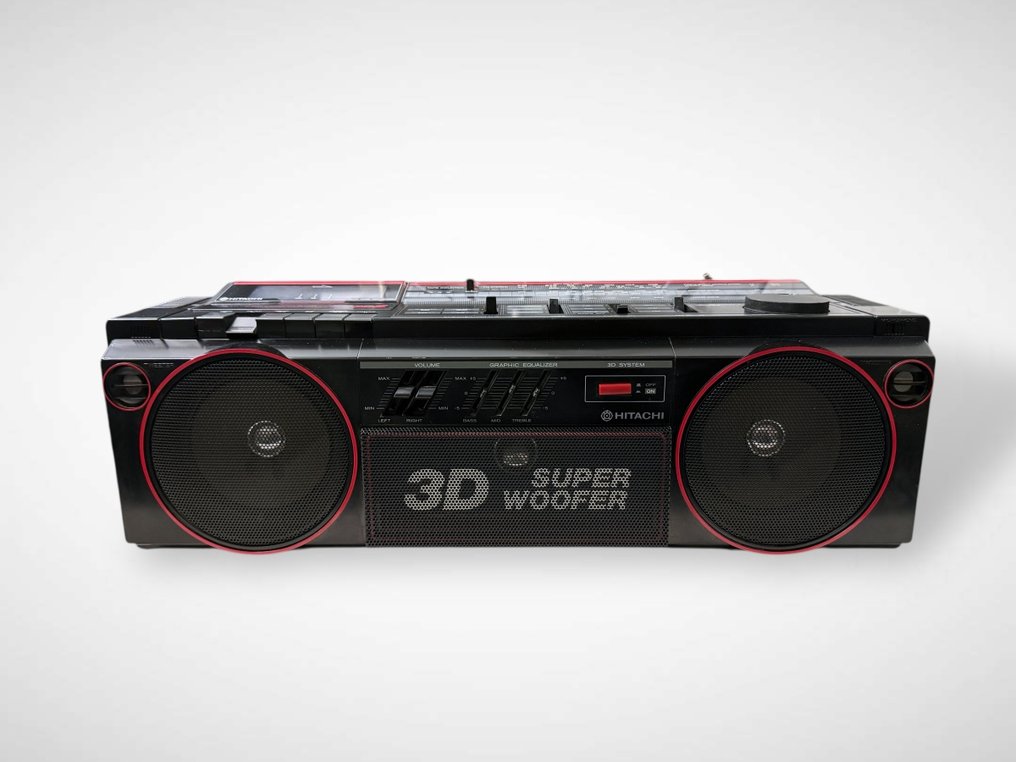 Hitachi - 3D2 Boombox Portable cassette player #1.0