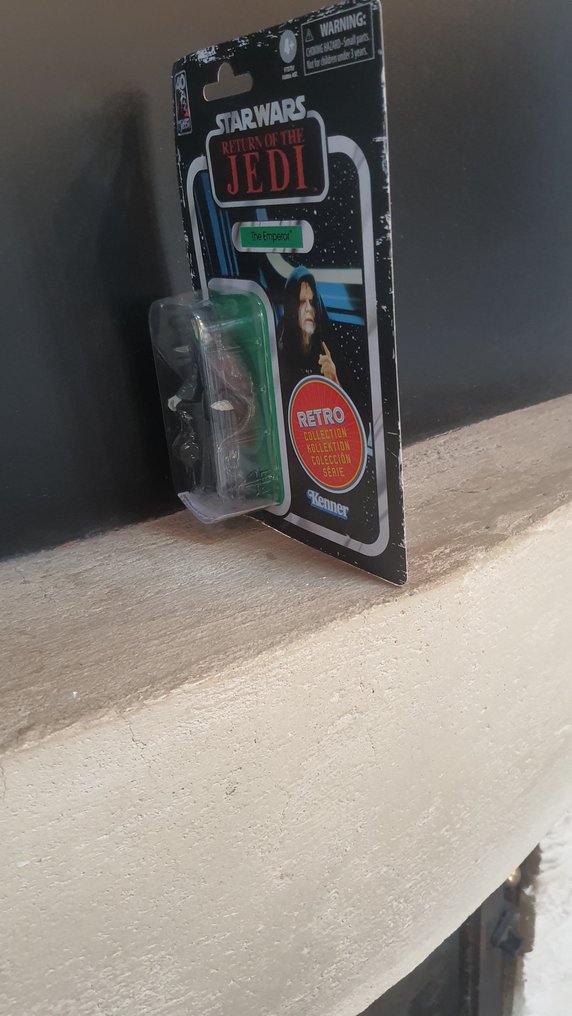 Kenner - Αγαλματίδιο - Star Wars Return of the Jedi The Emperor Kenner Retro Collection - Πλαστικό, Χαρτί, χαρτόνι #4.3