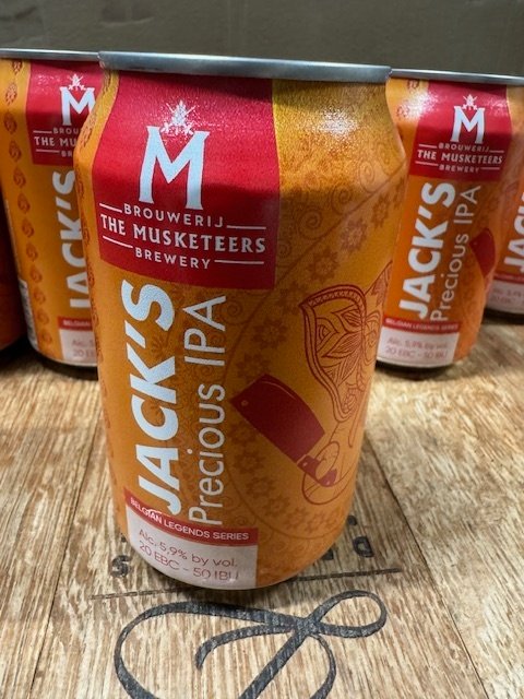 The Musketeers - Jack’s Precious IPA - 33cl -  24 flasker  #1.0