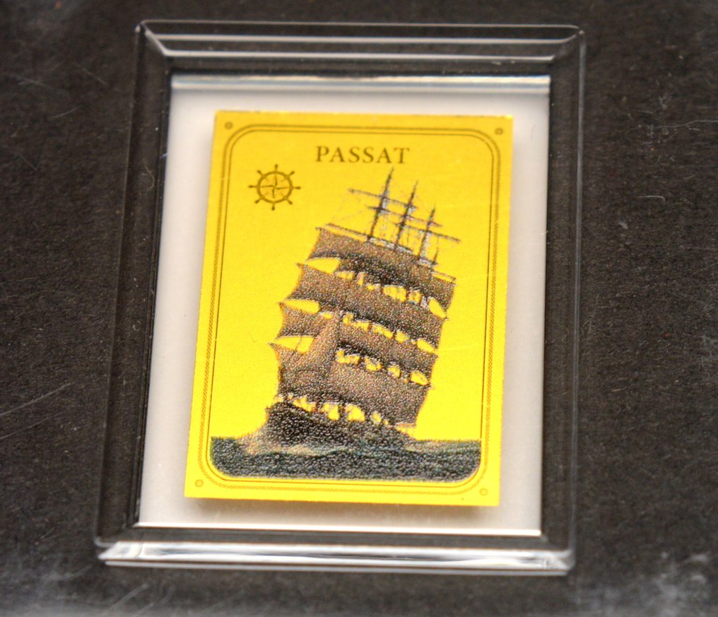 Tsjaad. 3000 Francs 2019 - Sail Ships - Gorch Fock & Passat - .999 gold (2 pieces) (Zonder Minimumprijs) #1.0