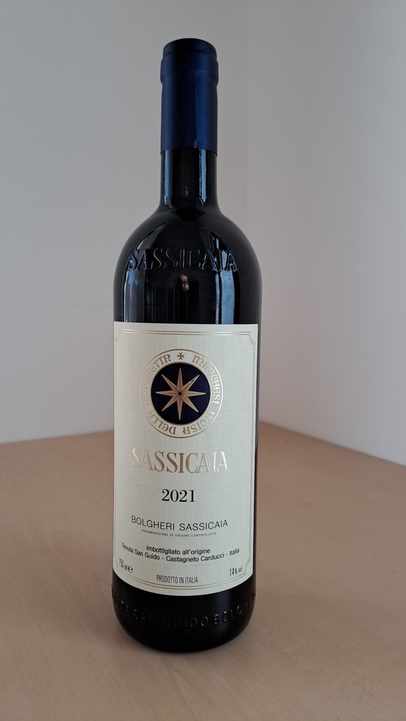 2021 Tenuta San Guido, Sassicaia - Super Tuscans - 1 Bottle (0.75L) #1.0