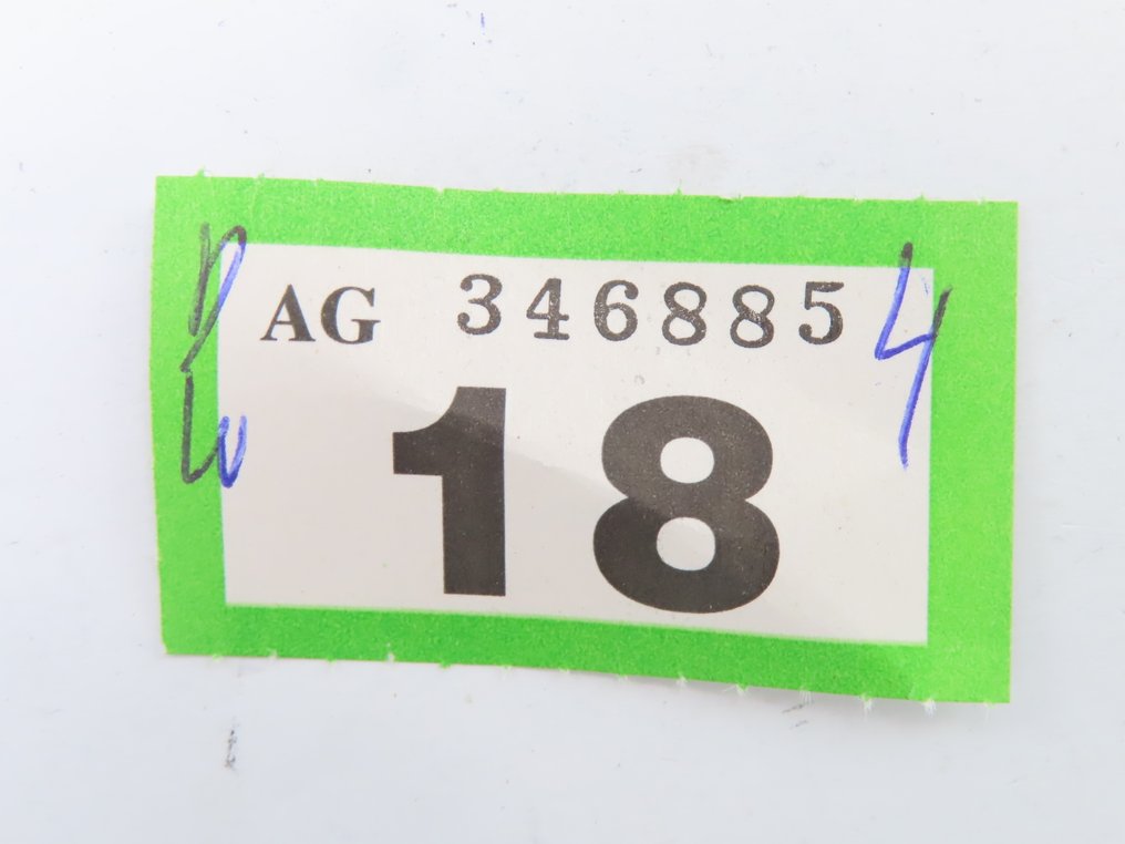 Arnold N - 3680-015 - Model train passenger carriage (1) - 4th class light turquoise express train passenger carriage 'Plan D' 2nd class - NS #1.0