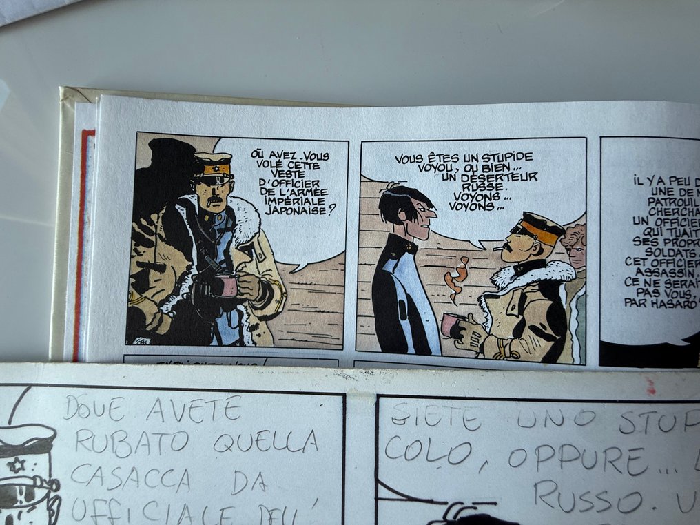 Pratt, Hugo - 1 Original page - Corto Maltese - La Jeunesse de Corto Maltese - 1981 #4.3