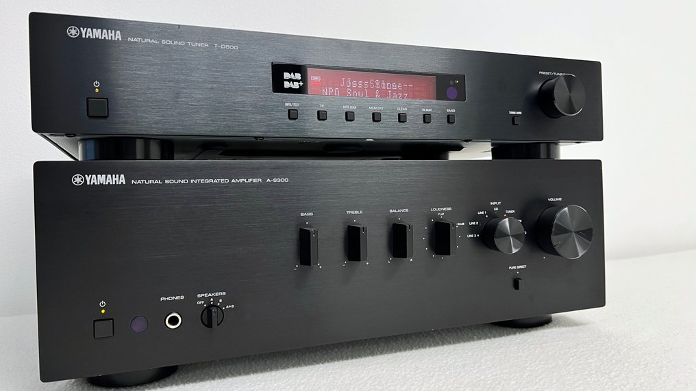 Yamaha - A-S300 amplifier + T-D500 FM / DAB+ tuner Hi-fi set #1.0