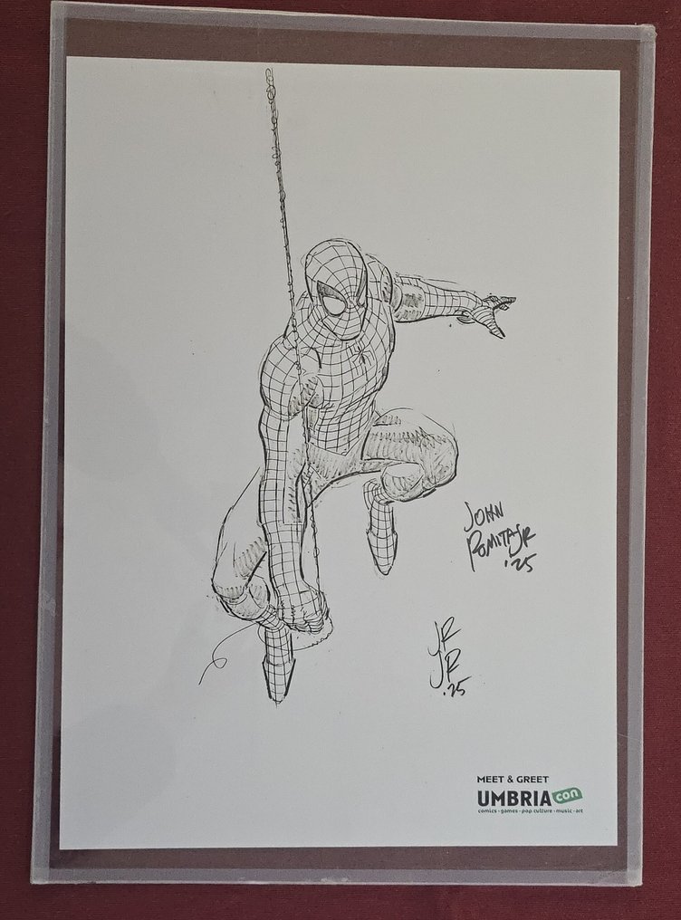 Spiderman - Signed John Romita Jr. - 1 Litografi - Første udgave #1.0