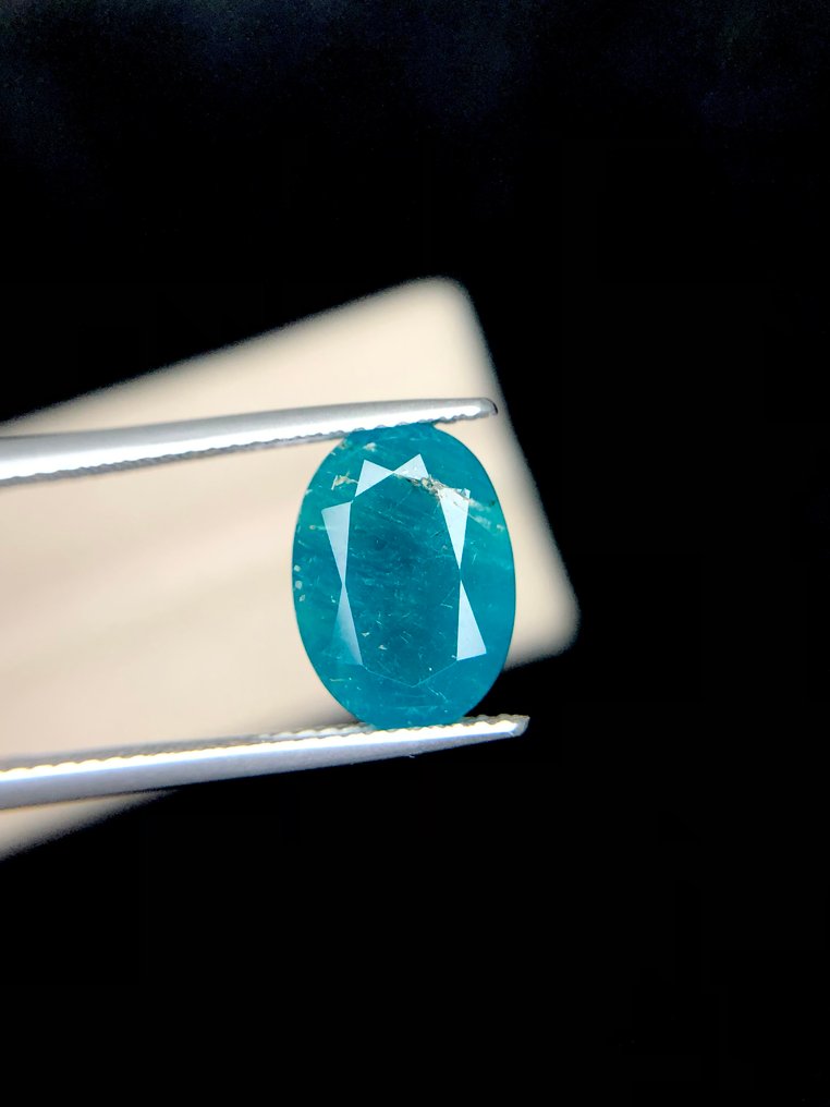 沒有保留價 - 1 pcs 綠色 混合寶石 - 3.10 ct - 國際有色寶石協會 (ICA GemLab) - 天然稀有 Hauyne #4.3