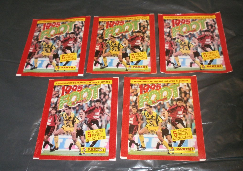 Panini - Foot 1995 - Zidane Edition - 5 Pack - Good (GD) #1.0