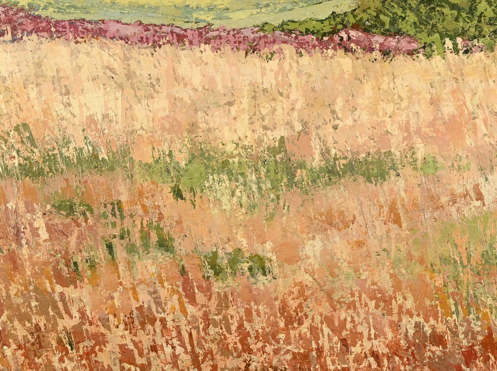 Yves Offret (1946 - 2004) - Epilobe et les herbes orangées #4.3