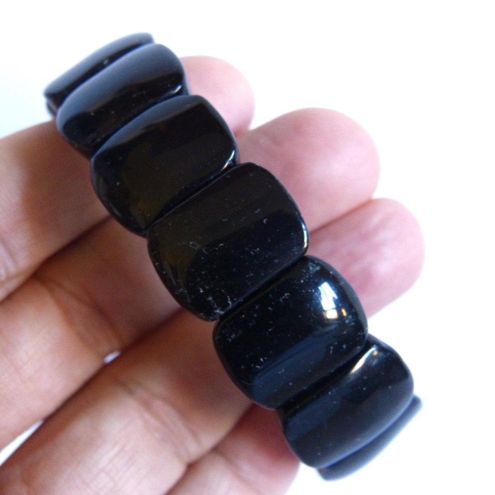 巴西黑色碧玺手链- 45 g #1.0