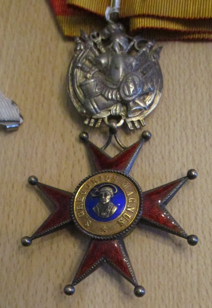 Βατικάνο - Army/Infantry - Στρατιωτικό μετάλλιο - Διοικητής της Τάξης του Αγίου Γρηγορίου σε στρατιωτικό βαθμό #3.2