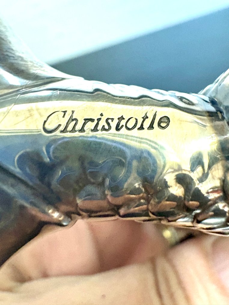 Christofle - Émile Reiber - 單花花瓶  - 鍍銀 #4.3