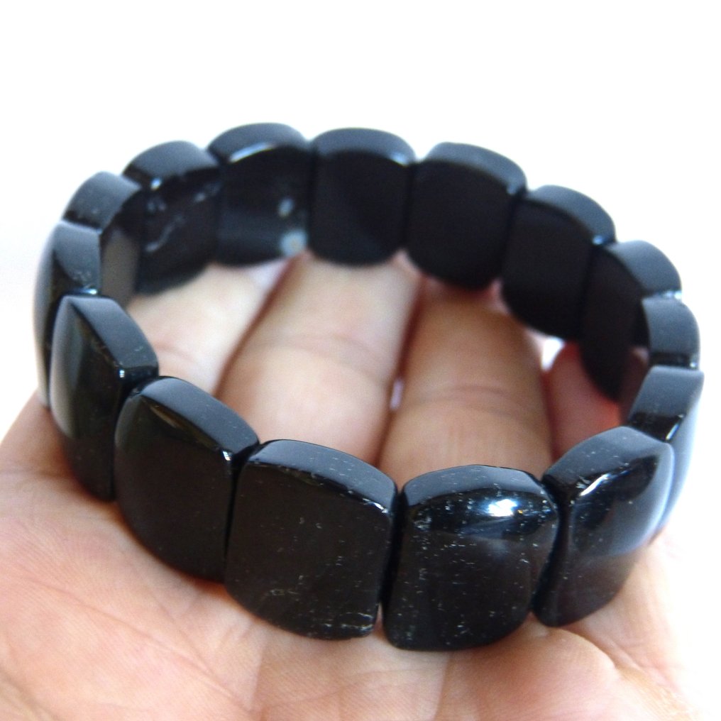 巴西黑色碧玺手链- 45 g #3.2