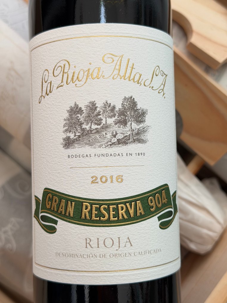 2016 La Rioja Alta, Gran Reserva 904 - Rioja Gran Reserva - 6 Pullot (0.7 L) #3.2