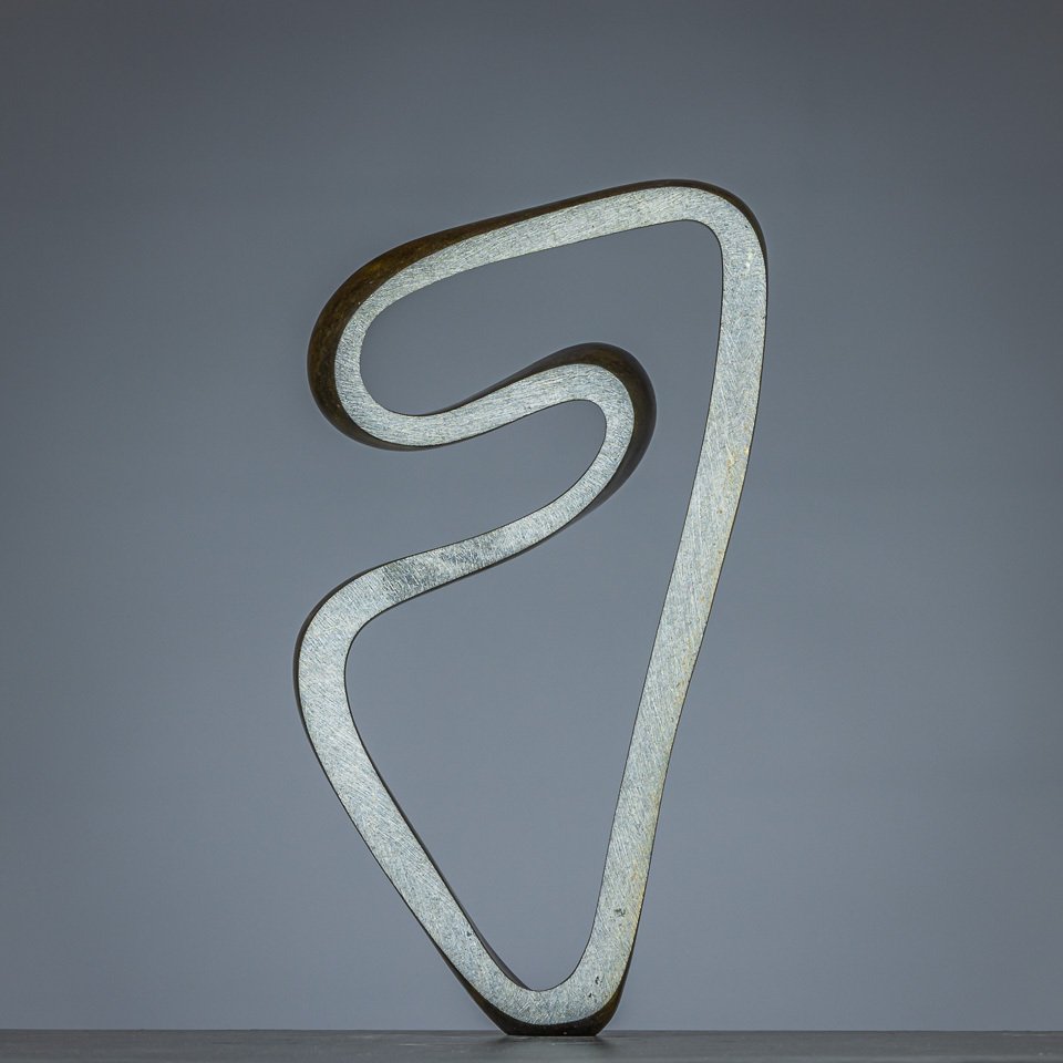 K.F. - Staty, Artistic freedom - 490 mm - Serpentin sten - 2021 #1.0