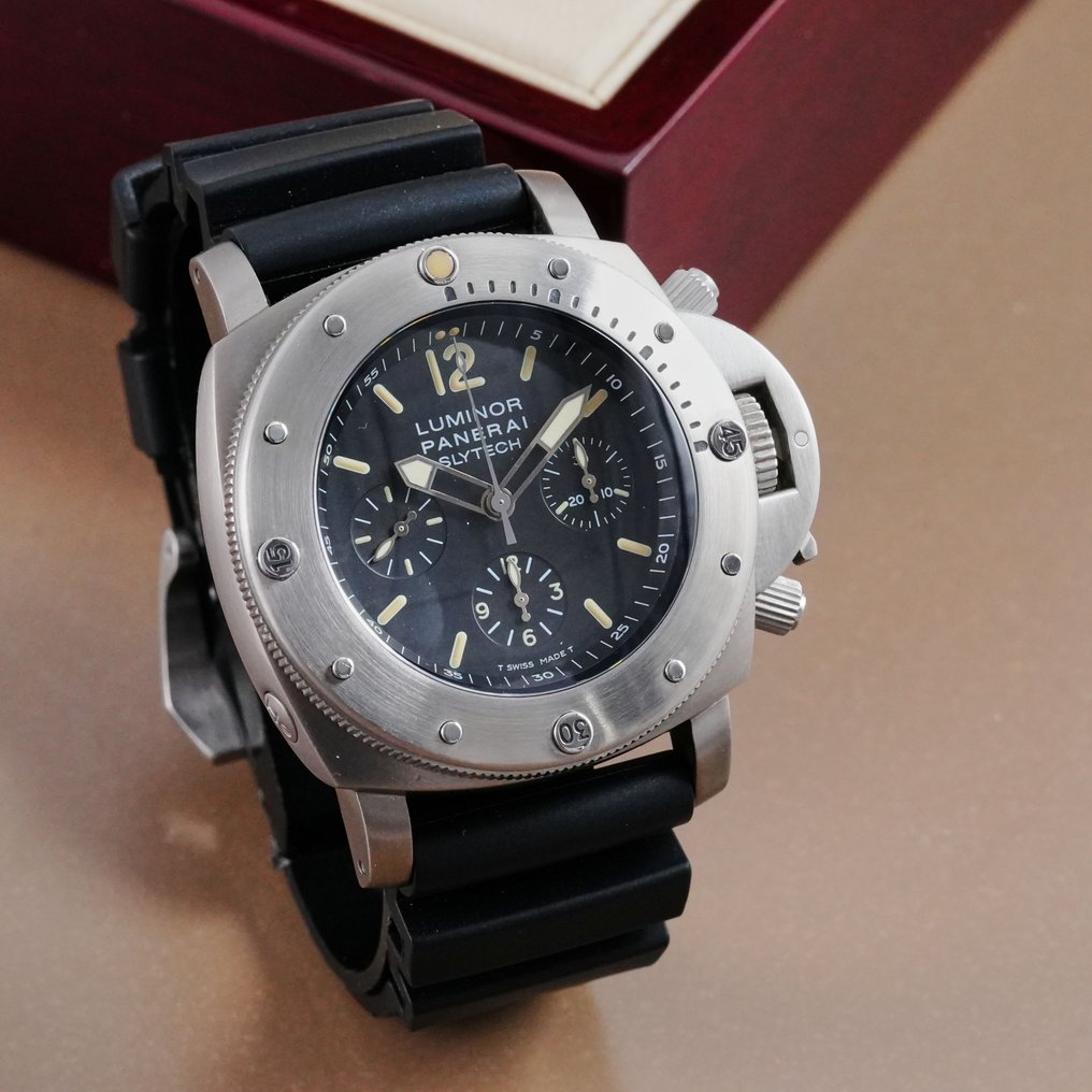 Panerai - Luminor Submarsible 1950 Chrono 1000M Slytech Special Edition Sylvester Stallone - PAM00202 - 男士 - 2000-2010  #2.1