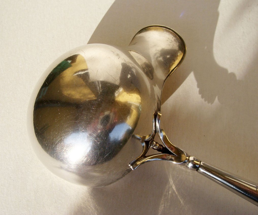 Punch ladle – 800 silver, fire-gilded  - Braunschweig – ca. 1871–1886 #2.1
