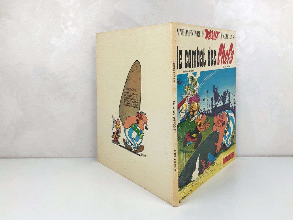 Asterix T7 - Le Combat des chefs - C - 1 Album - Første udgave - 1966 #2.1