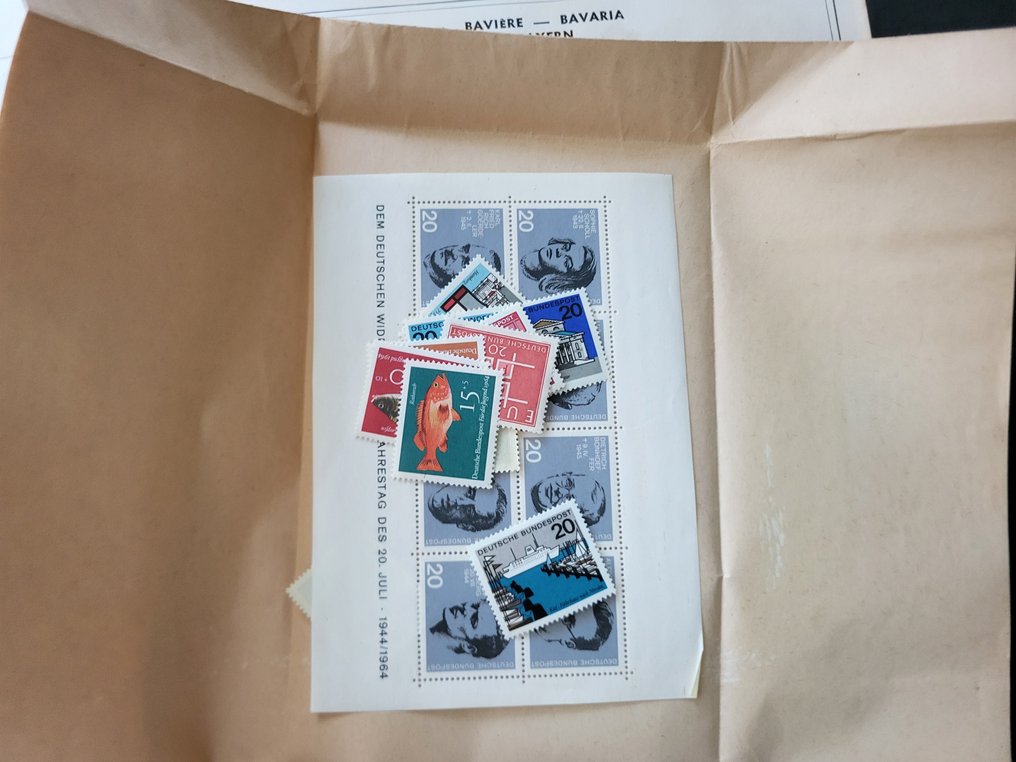 世界 1870/1985 - 在旧相册中的多个国家收藏 #2.1