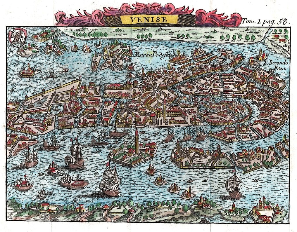 Italia - Venezia, Veneto; Rogissart - Venise - 1701-1720 #1.0