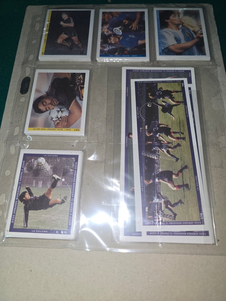 Promo Figus Diego Maradona - 1 Empty album + complete loose sticker set - Casi impecable (CI) #4.3