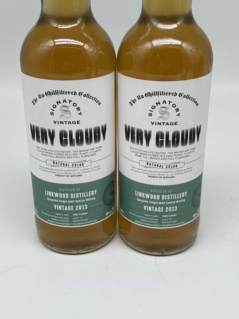 Linkwood 2013 11 years old Very Cloudy - Signatory Vintage - b. 2022 - 70 cl #1.0