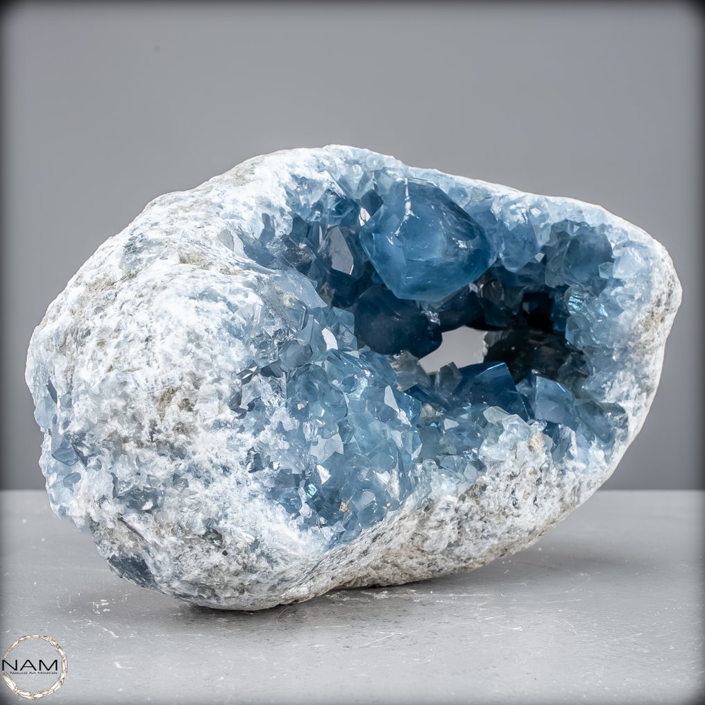 天然天青石 德鲁兹/自由形式- 2825.16 g #4.3