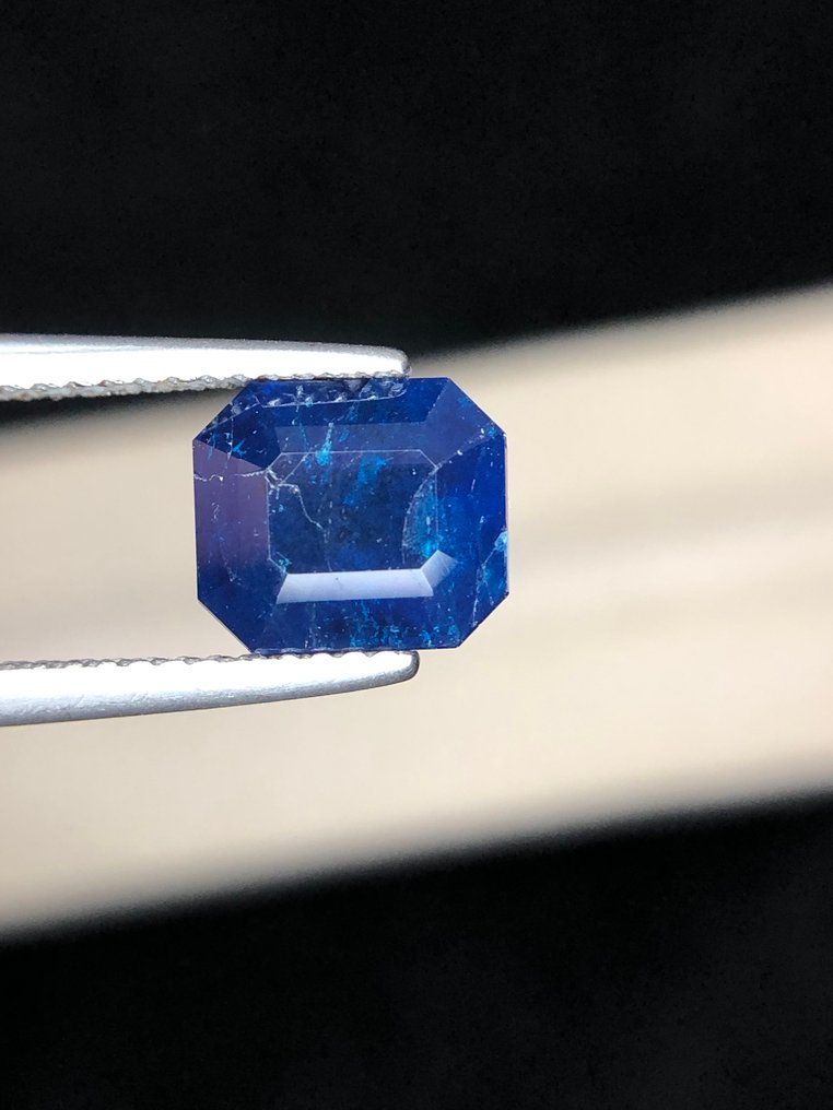 沒有保留價 - 1 pcs  藍色 混合寶石  - 2.15 ct - 國際有色寶石協會 (ICA GemLab) - 海恩 #1.0