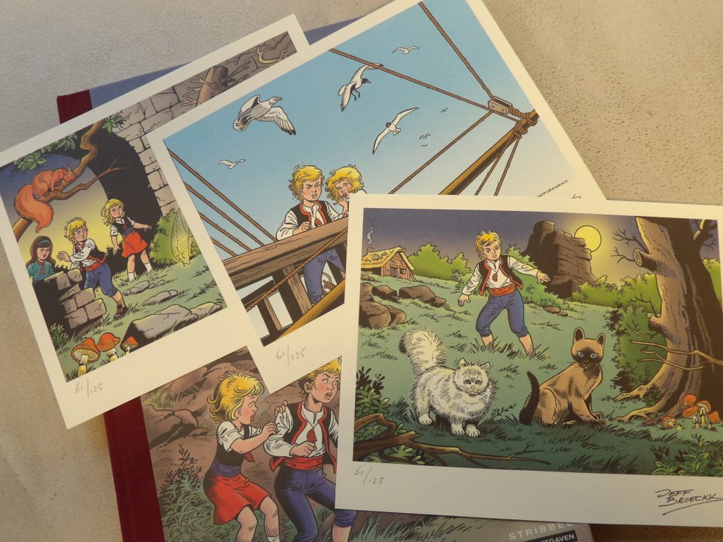 Dag en Heidi - Luxe trilogie - Saga uitgaven - met 3x ex-libris - 1 x luxe hc - 第一版/重印 - 2006 #2.1