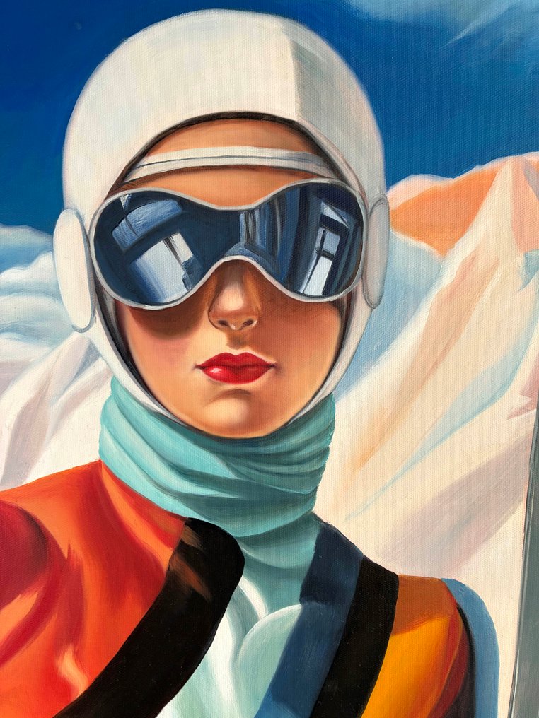 Le Yack - White Peaks - Handmade! - unique work #3.2