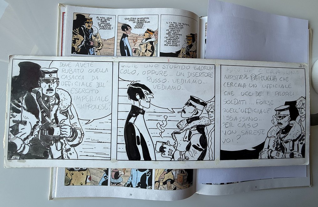Pratt, Hugo - 1 Original page - Corto Maltese - La Jeunesse de Corto Maltese - 1981 #1.0