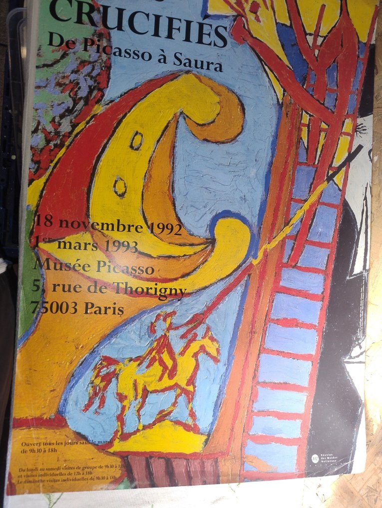 antonio saura - CORPS CRUCIFIES - Années 1990 #2.1