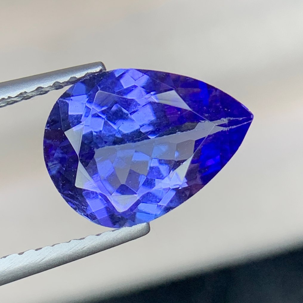 Fără preț de rezervă - 1 pcs  Albastru, Violet Tanzanite  - 2.62 ct - Asociația internațională de pietre prețioase colorate (ICA GemLab) #1.0