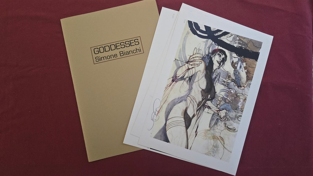 Bianchi, Simone - 1 Portfolio - Goddesses - Ed. Limitata 30/60 #1.0