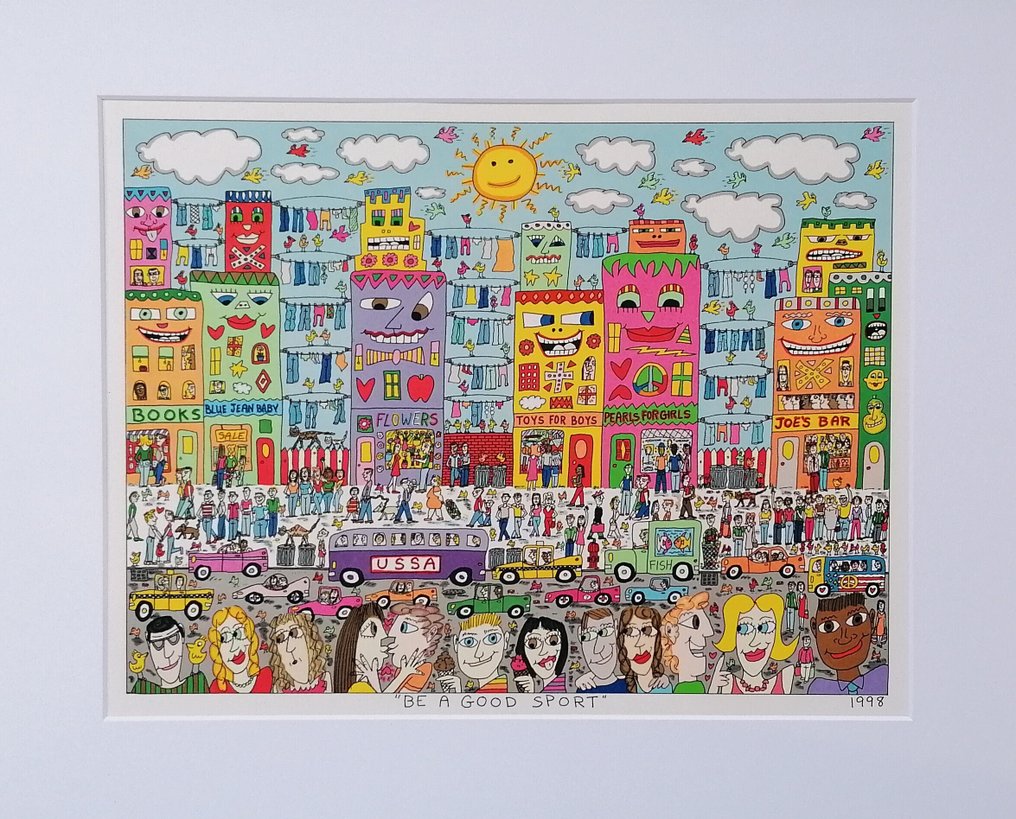 James Rizzi (1950-2011) - Be a Good Sport #2.1