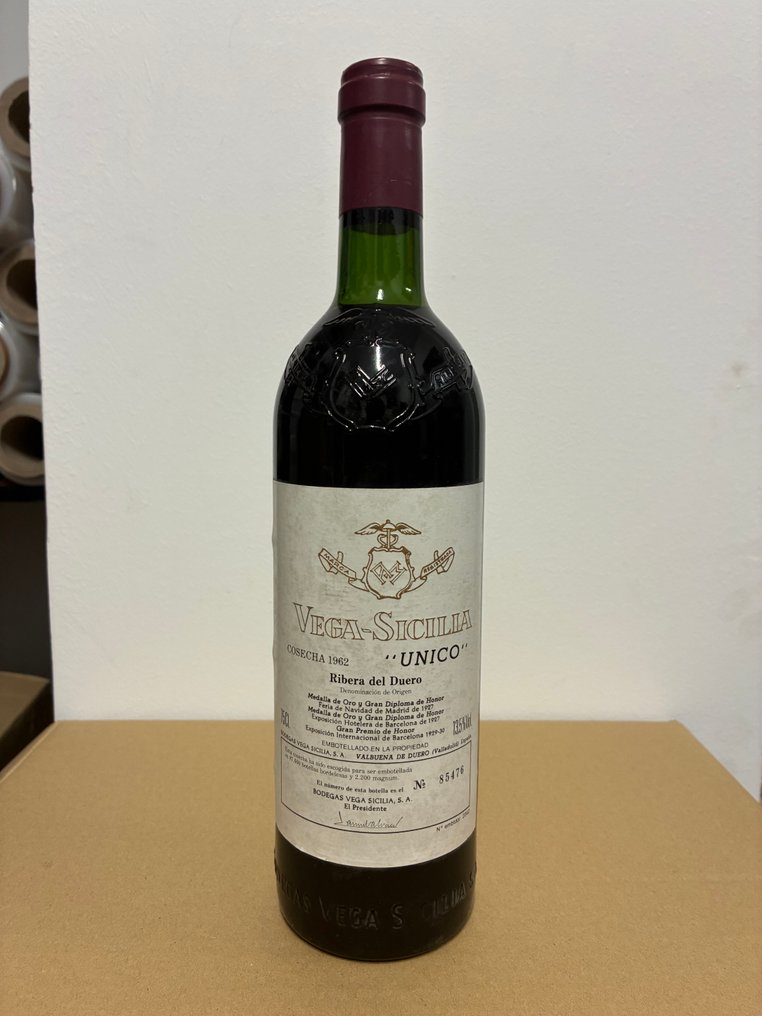 1962 Vega Sicilia Unico - Ribera del Duero Gran Reserva - 1 Pullo (0.75L) #4.3