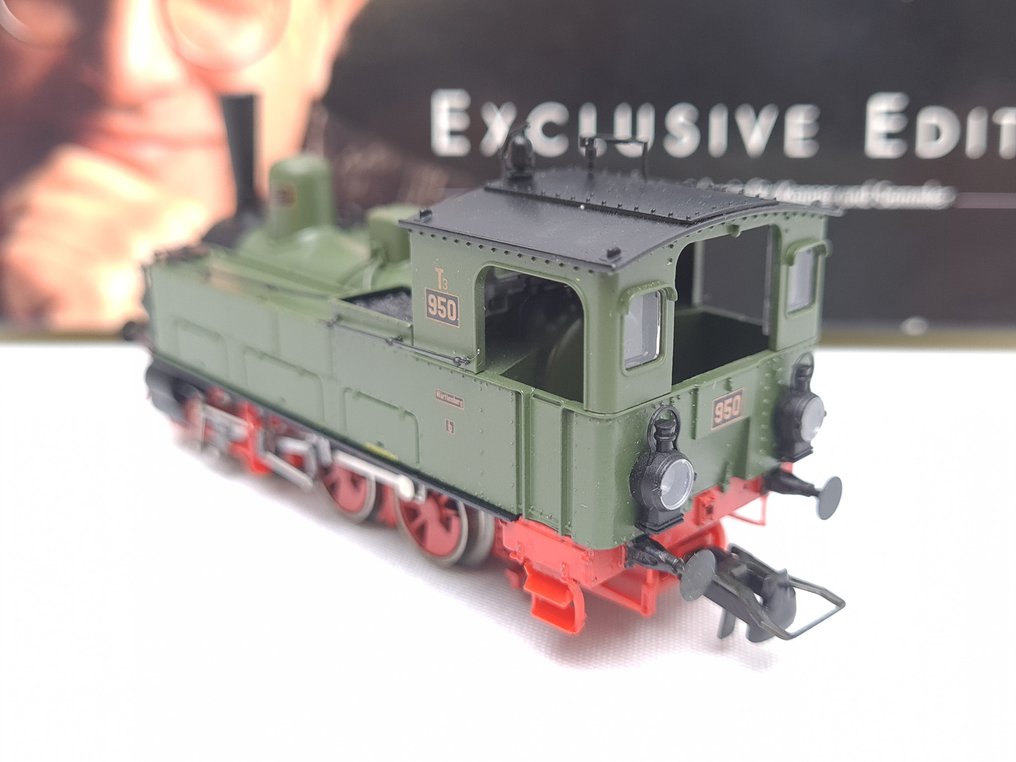 Brawa H0 - 10602 - Ατμομηχανή (1) - T3 950 'Schwäbische Eisenbahn' - K.W.St.E. #4.3