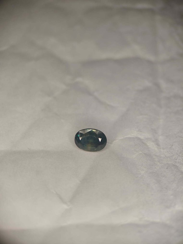 1 pcs  Bleu, Jaune Saphir  - 1.16 ct - International Gemological Institute (IGI) - Saphir Jaune bleu 1.16 ct #2.1