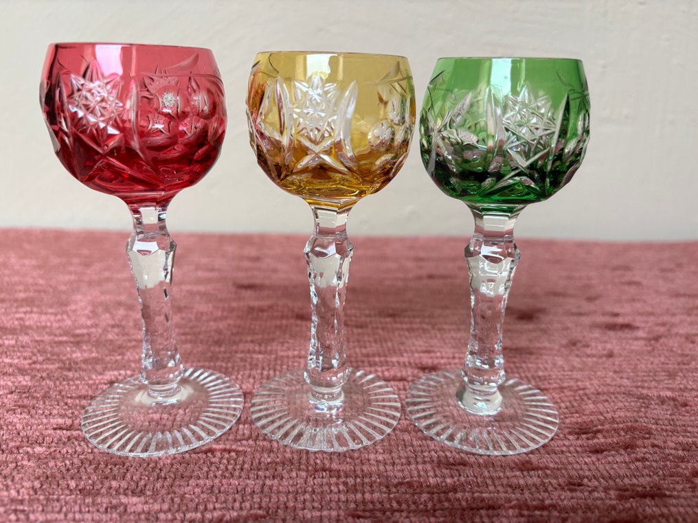 Nachtmann - Liquor set - Bleached crystal, with decanter from Etains du Manoir. #3.2