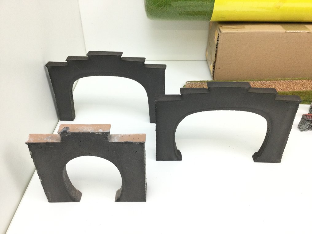 Noch, Busch, Vollmer H0 - Model train scenery (26) - Large quantities of supplies for decoration or auxiliary materials for the model builder. #2.1