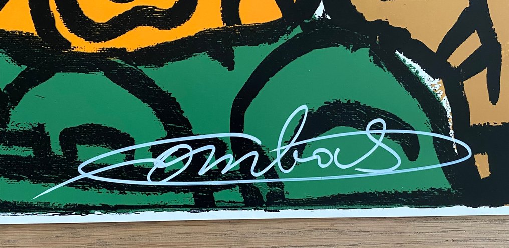 Robert Combas (1957) - Le guitariste #2.1